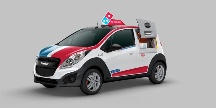 Спустя 4 года разработок пиццамобиль Domino’s готов